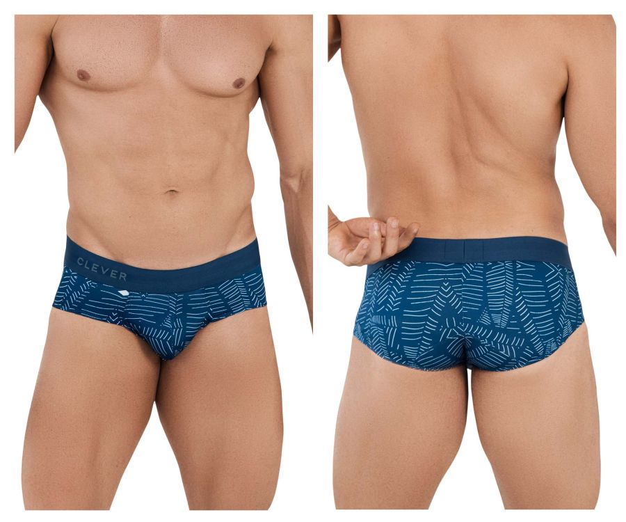 Clever Fable Mesh Briefs - Blue