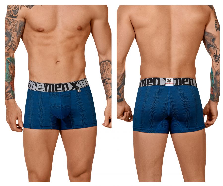Xtremen 91059 Peekaboo Mesh Briefs Blue – Steven Even - Men's Underwear  Store